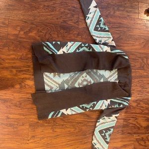 New Aztec cardigan